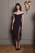 Anaïs Cocktail Dress - Noir