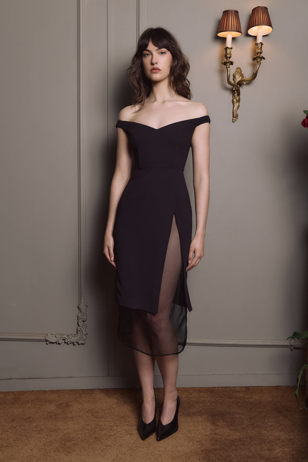 Anaïs Cocktail Dress - Noir