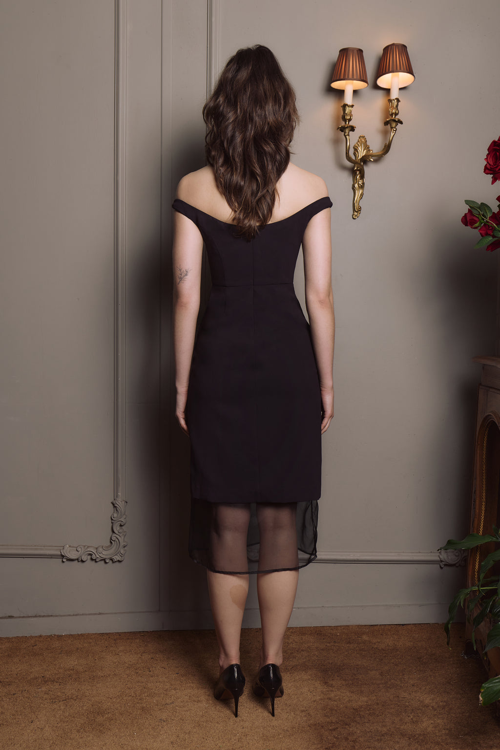 Anaïs Cocktail Dress - Noir