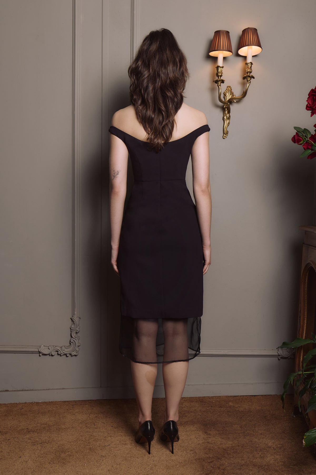Anaïs Cocktail Dress - Noir