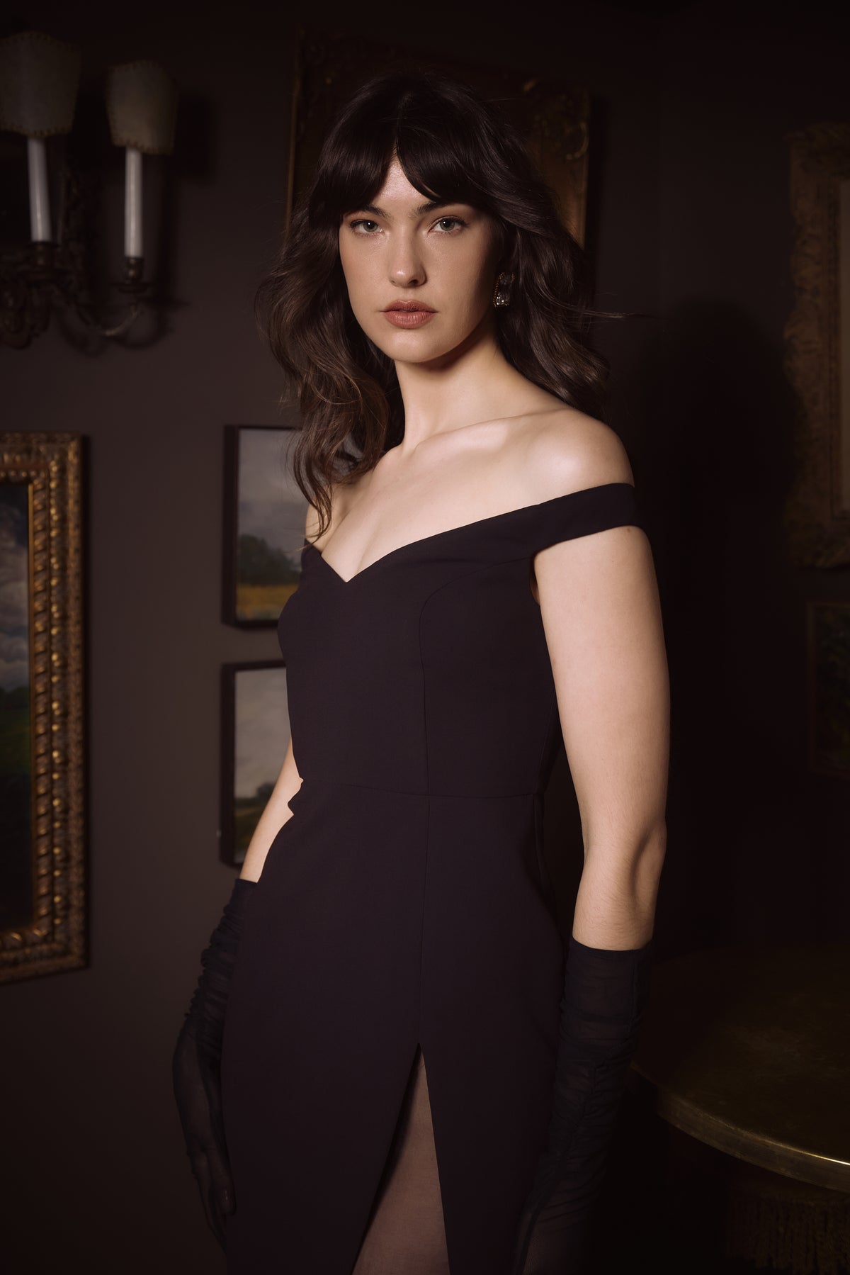 Anaïs Cocktail Dress - Noir